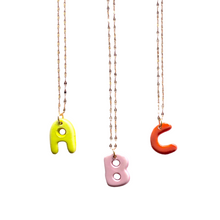 Load image into Gallery viewer, Juicy Juicy Letter Necklace
