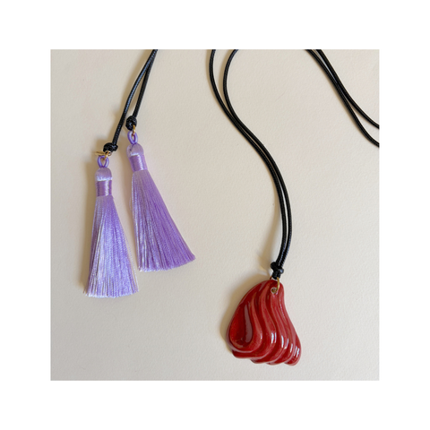 Olas necklace (Terracota)