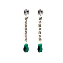 Load image into Gallery viewer, Brilla Brilla Green Earrings
