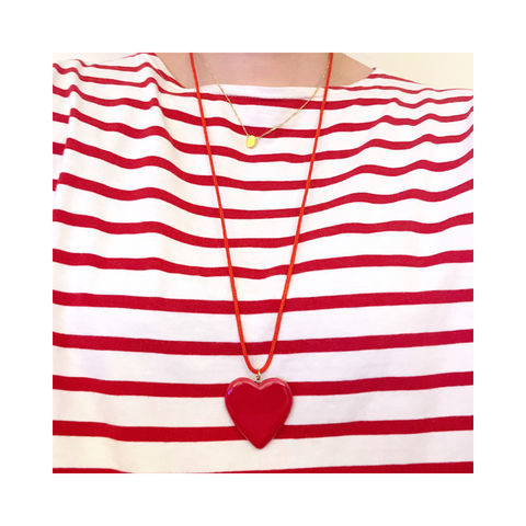 Amor Necklace (Red)