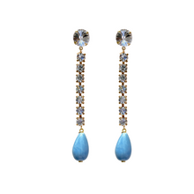 Load image into Gallery viewer, Brilla Brilla Blue Earrings
