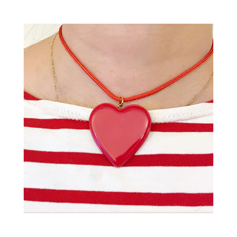 Amor Necklace (Red)