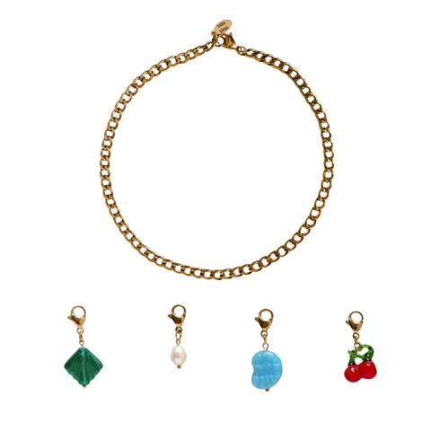 Charmies Set + Charm Chain Bundle