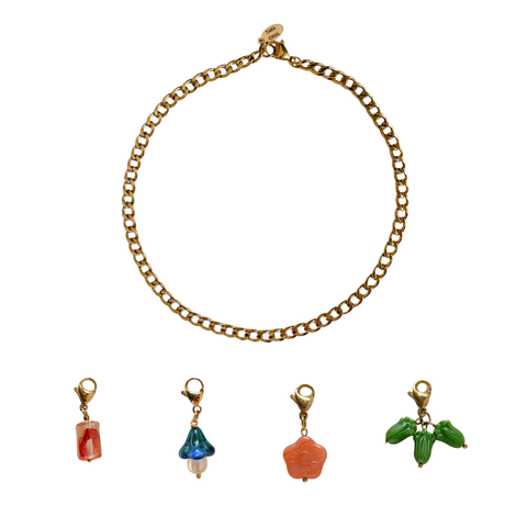 Charmies Set + Charm Chain Bundle