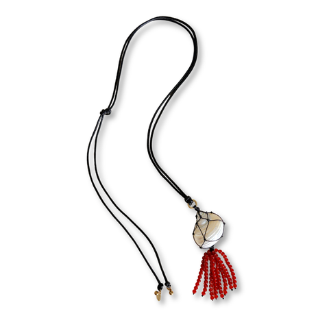 Fifi Necklace (Carnelian)