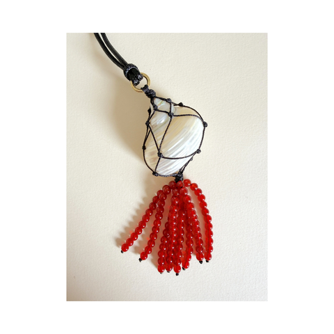 Fifi Necklace (Carnelian)