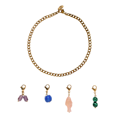Charmies Set + Charm Chain Bundle
