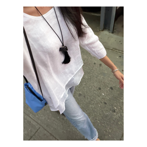 Lucky Horse Necklace (Black)