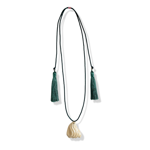 Olas necklace (off-white)