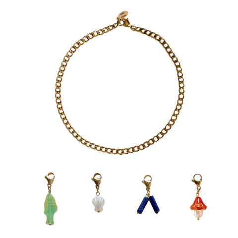 Charmies Set + Charm Chain Bundle