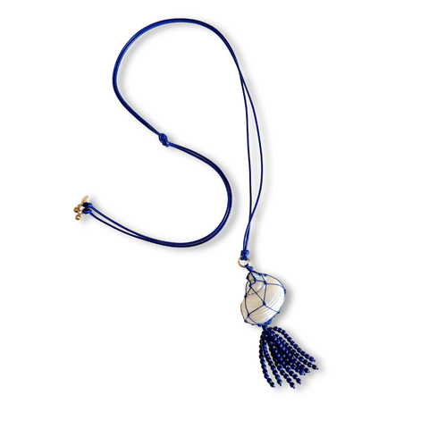 Fifi Necklace (Lapis lazuli)