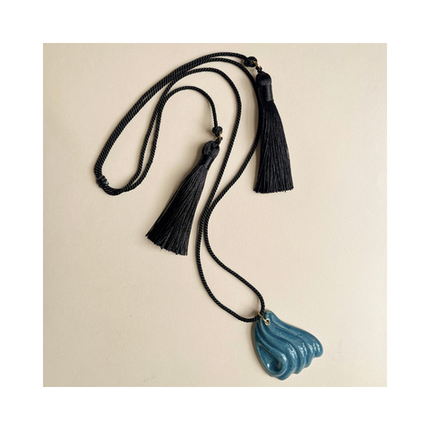 Olas necklace (Cerulean)