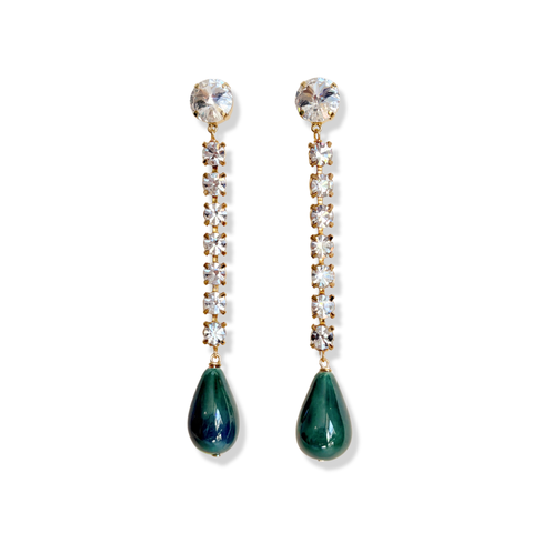 Brilla Brilla Green Earrings