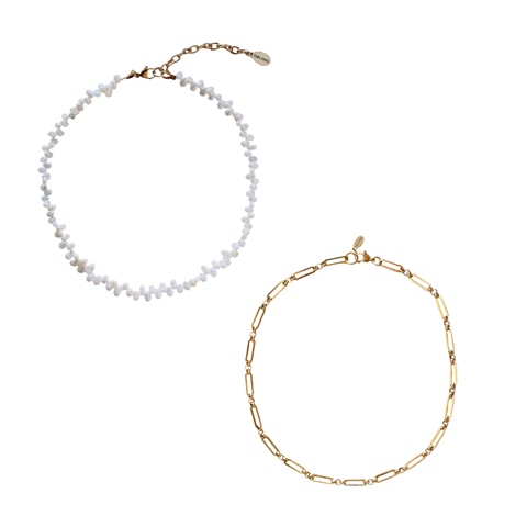 Consentida Necklace + Agi Agi Necklace Bundle