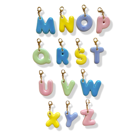 Bon Bon Letter Charms (M to Z)
