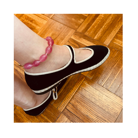 Strawberry Sherbet Anklet