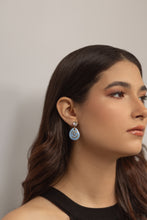 Load image into Gallery viewer, Buddoh Blue Earrings

