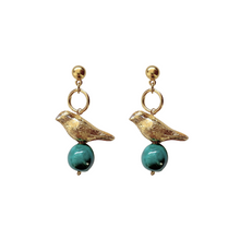 Load image into Gallery viewer, Tutu Earrings (Green)
