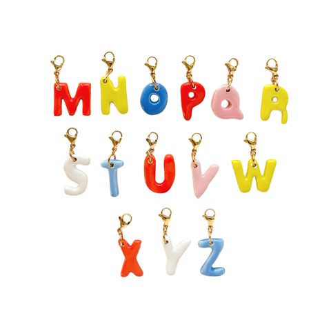 Letter Charm (M to Z)